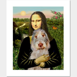 Mona Lisa and her Italian Spinone Posters and Art